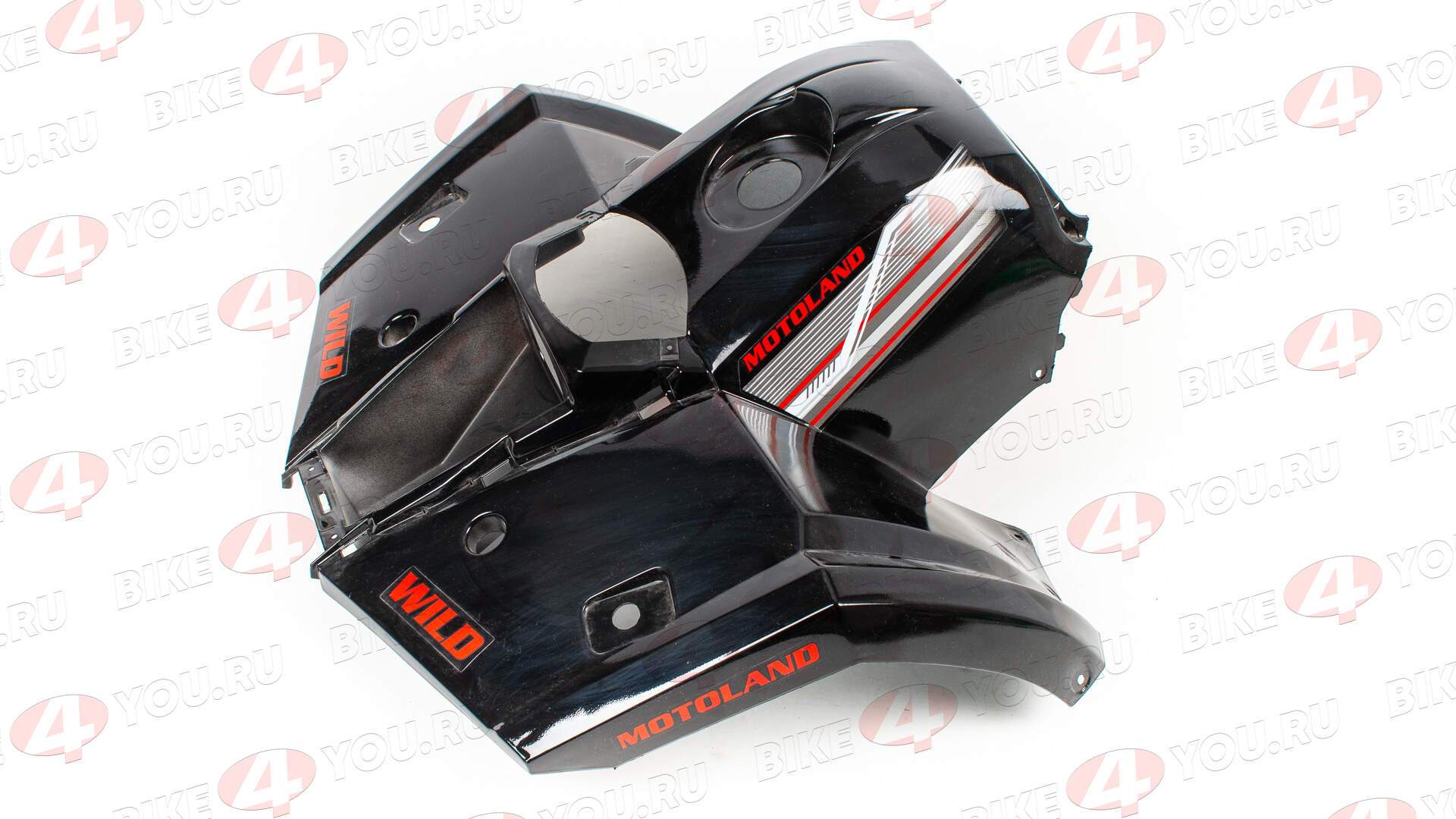 Пластик основной передний ATV WILD черный 